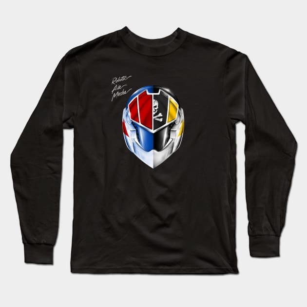 Robotic Air Mecha Long Sleeve T-Shirt by JangoSnow